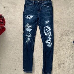 Dark wash jeans